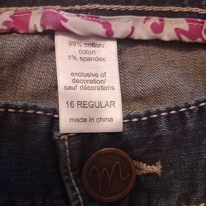 Maurices Jeans size 16 regular